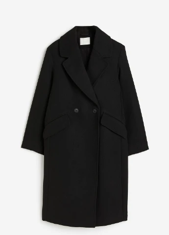 Чорне демісезонне Пальто H&M