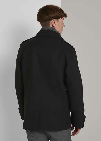 Черная демисезонная куртка Tom Tailor