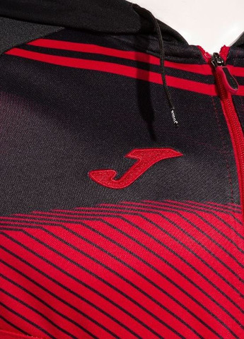 Олимпийки SUPERNOVA II с капюшоном красно-черная Joma (265624508)