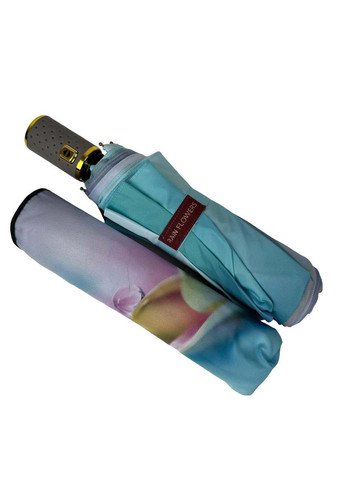 Комбинированный женский зонт-автомат в подарочной упаковке с платком Rain (265992233)