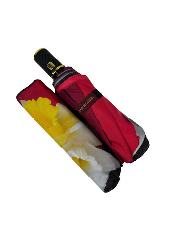 Червона жіноча парасолька-автомат у подарунковій упаковці з хустинкою Rain (265992231)