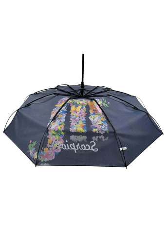 Жіноча парасолька-автомат "Зодіак" у подарунковій упаковці з хустинкою Rain (265992238)