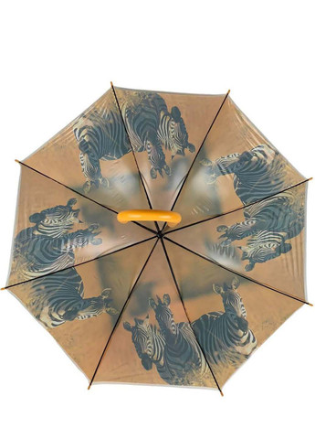 Женский зонт-трость полуавтомат с желтой ручкой Swift (265992153)