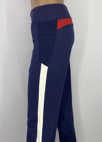 Темно-синие спортивные демисезонные прямые брюки Ralph Lauren
