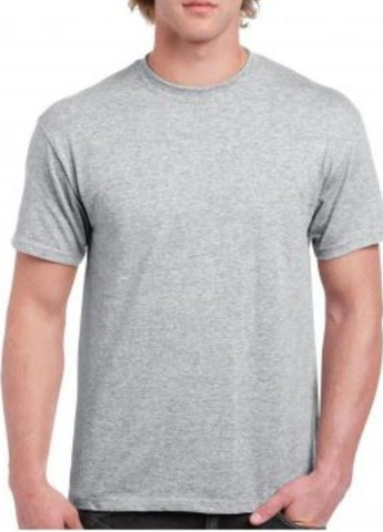 Комбинированная мужская однотонная футболка с коротким рукавом ААА
