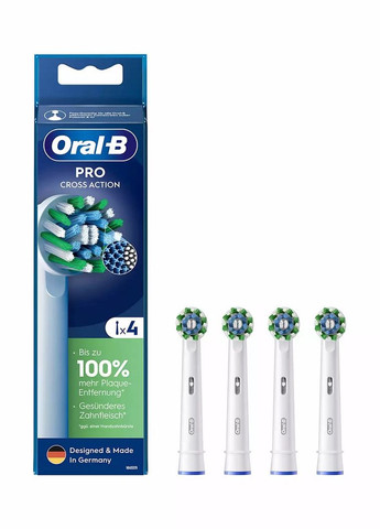 Насадка для зубної щітки PRO Cross Action 4 шт. EB50RX Oral-B (266039159)