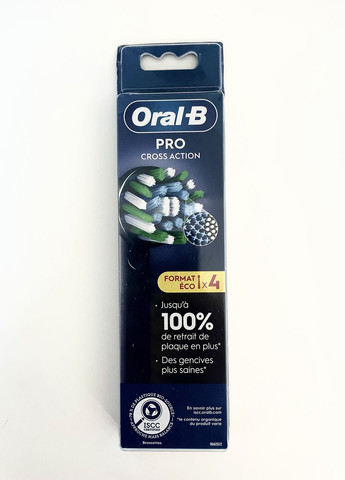 Насадки для зубної щітки PRO Cross Action EB50BRX-4 Oral-B (266039190)