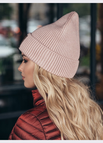 пудровая шапка с нашивкой "advisory" Dressa (266622583)