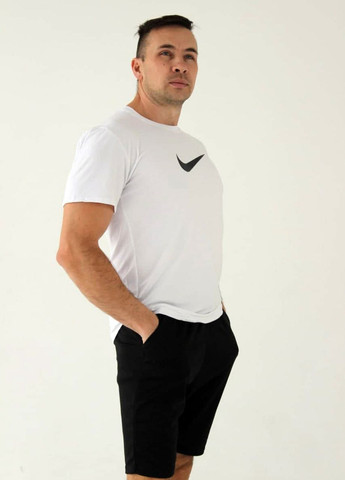 Мужской спортивный комплект футболка с шортами спортивный костюм ААА (266041198)