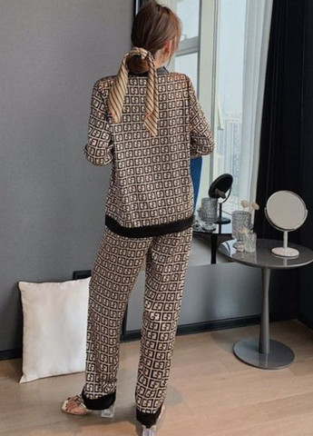 Бежева всесезон жіноча піжама костюм фемме diaonana розмір m 44 бежевий No Brand