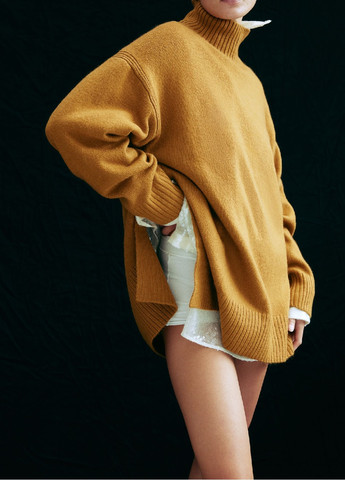 Гірчичний демісезонний светр H&M