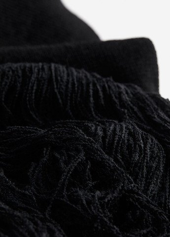 Чорна кежуал сукня H&M однотонна