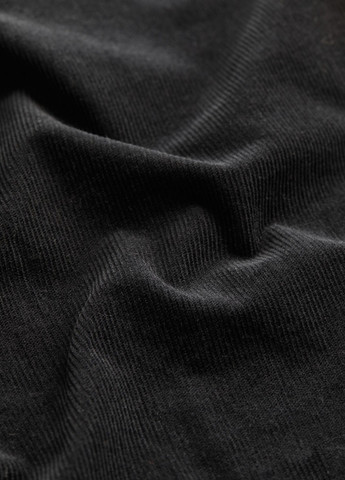 Черное кэжуал платье H&M однотонное