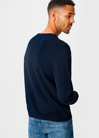 Синій демісезонний светр з бавовни C&A