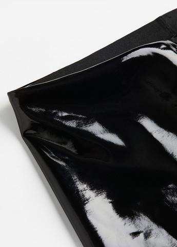 Черные демисезонные леггинсы H&M