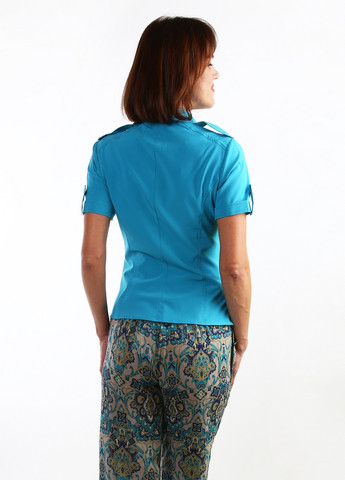 Блакитна блуза Zemal