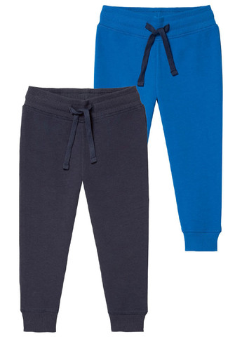 Синие спортивные демисезонные брюки джоггеры Lupilu
