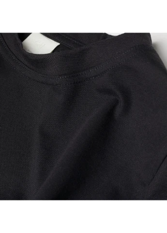 Черное кэжуал платье H&M однотонное