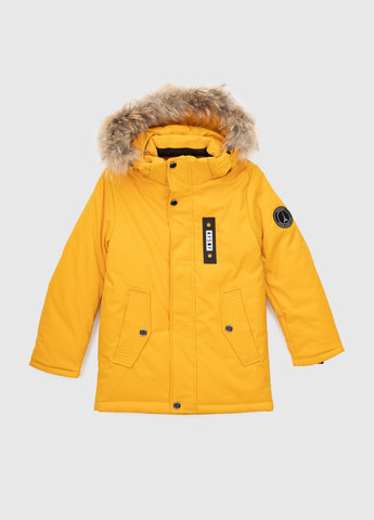 Жовта зимня куртка No Brand