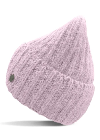 9052 Шапка ангорова "Феліція" F01-Ніжно рожевий р.56 (G_001423) Anmerino (266273539)
