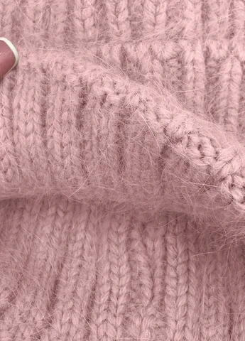9052 Шапка ангорова "Феліція" F34-Персик р.56 (G_001419) Anmerino (266273600)