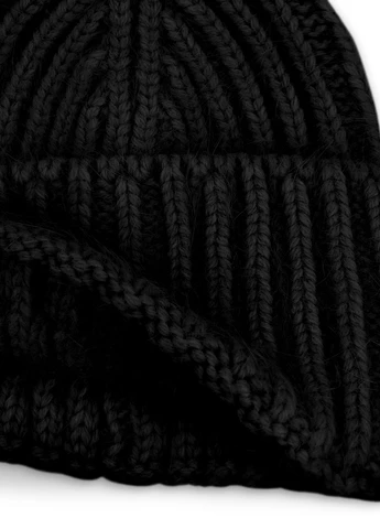 9053 Шапка ангорова "Кіра" F21-Чорний р.56 (G_001441) Anmerino (266273601)