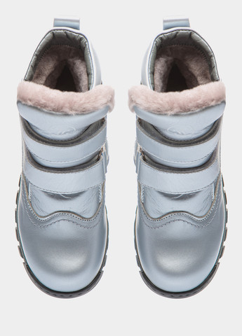 Серебряные кэжуал зимние зимние ботинки Theo Leo