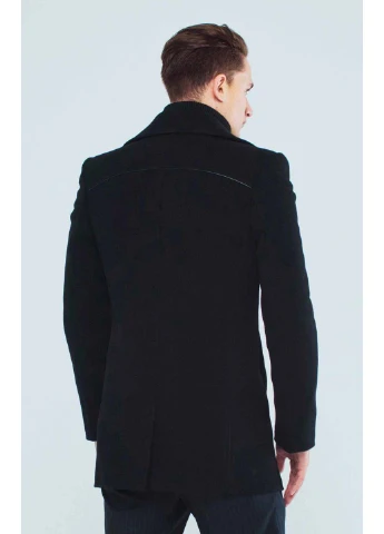 Чорне демісезонне Чоловіче пальто Sun's House