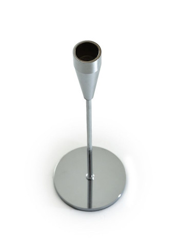 Подсвечники праздничные REMY-DEСOR металлические Artdeco серебряного цвета набор 3 шт. высота 17см 22см 27см REMY-DECOR (266345169)