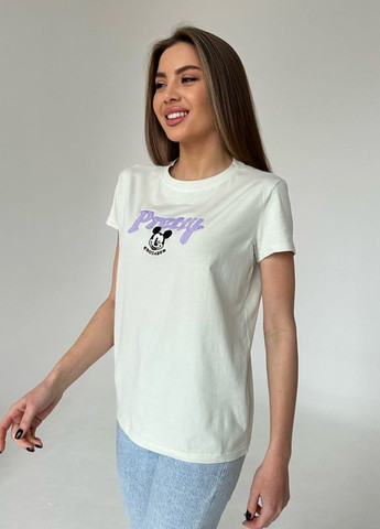 Мятная футболка с декором-нашивкой Magnet - (266344556)