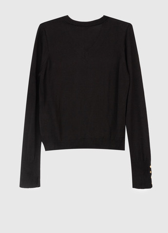 Черный демисезонный пуловер пуловер Park Karon
