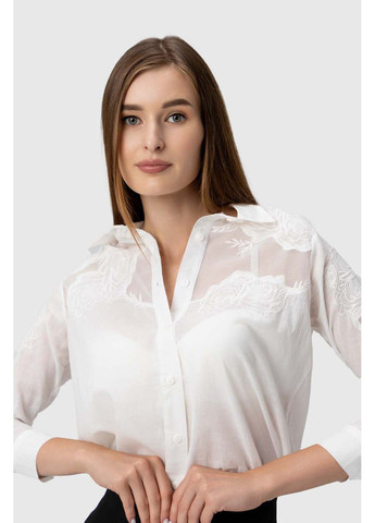 Белая кэжуал рубашка ES-Q