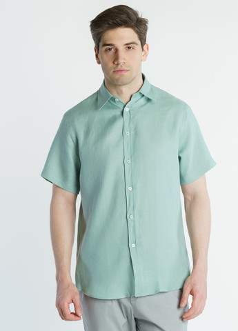 Зеленая кэжуал рубашка Arber