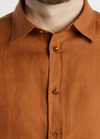 Коричневая кэжуал рубашка Arber