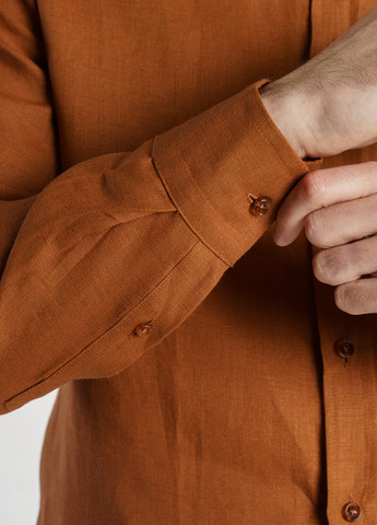 Коричневая кэжуал рубашка Arber