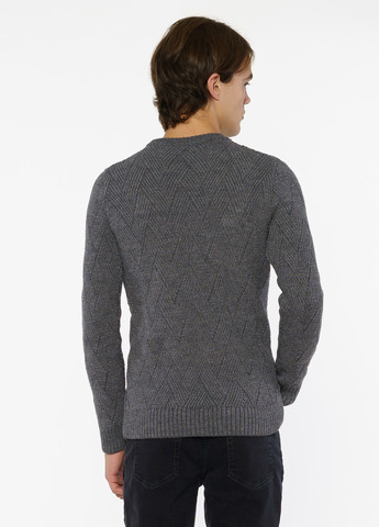 Сірий зимовий светр чоловічий Arber C-neck 7 N-MTR-08
