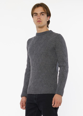 Серый зимний свитер мужской Arber C-neck 7 N-MTR-08