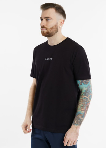 Черная футболка мужская Arber T-SHIRT FF10