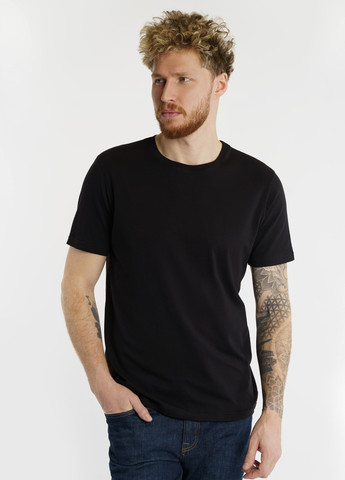Чорна футболка чоловіча Arber T-SHIRT FF10