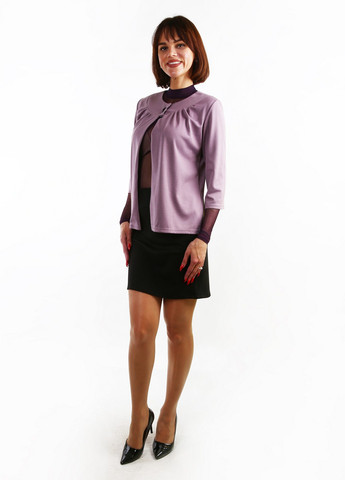 Пудровый женский жакет Lila однотонный - демисезонный