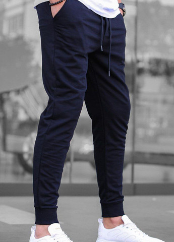Синие кэжуал демисезонные брюки Reload
