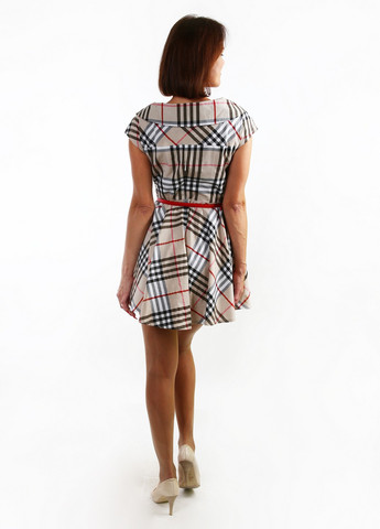 Комбинированное кэжуал платье No Brand в полоску