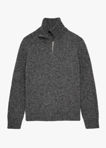 Сірий демісезонний светр Zara