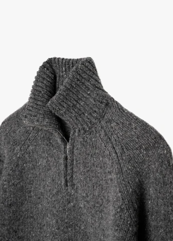 Сірий демісезонний светр Zara