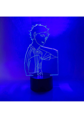 Ночник-светильник 3D "Акааши Кейджи" 24х15 см 3DTOYSLAMP (266418377)