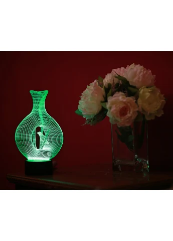 Сменная картинка для ночника-светильника 3D "Птица в клетке" 3DTOYSLAMP (266419259)