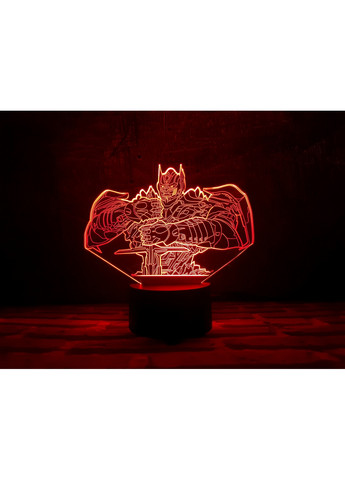 Ночник-светильник 3D "Трансформер 3" 18х18 см 3DTOYSLAMP (266418973)