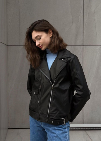 Чорна демісезонна куртка жіноча - liberty Reload