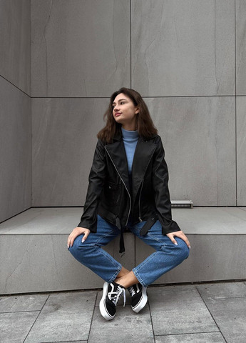 Чорна демісезонна куртка жіноча - liberty Reload