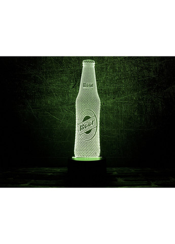Нічник-світильник 3D "Beer" 28х9 см 3DTOYSLAMP (266419439)